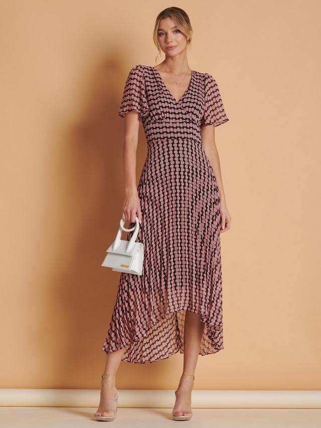 Шифоновое платье миди с абстрактным принтом Jolie Moi, цвет Pink Geo
Шифоновое платье миди с абстрактным принтом Jolie Moi, цвет Pink Geo