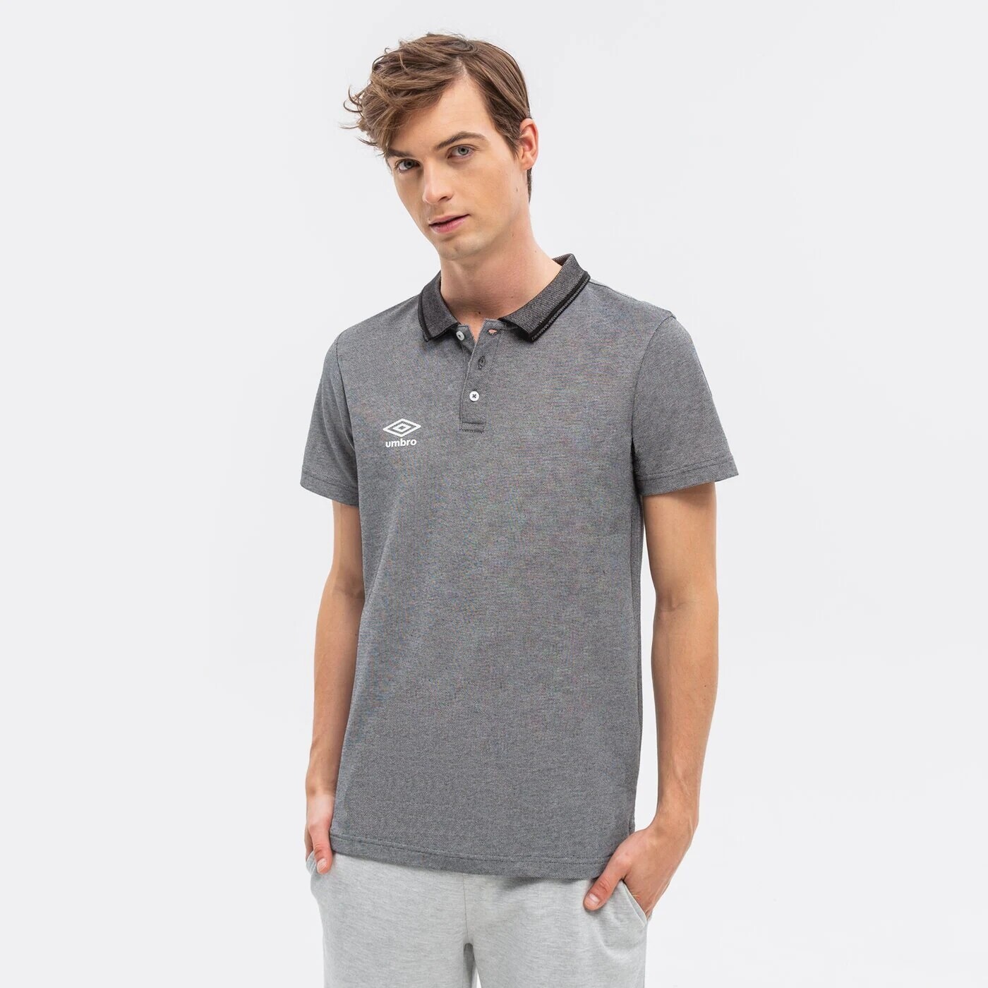 Футболка-поло Umbro Sterling, серый
Футболка-поло Umbro Sterling, серый