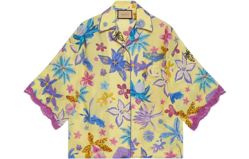 Рубашка женская Gucci, желтый
Рубашка женская Gucci, желтый