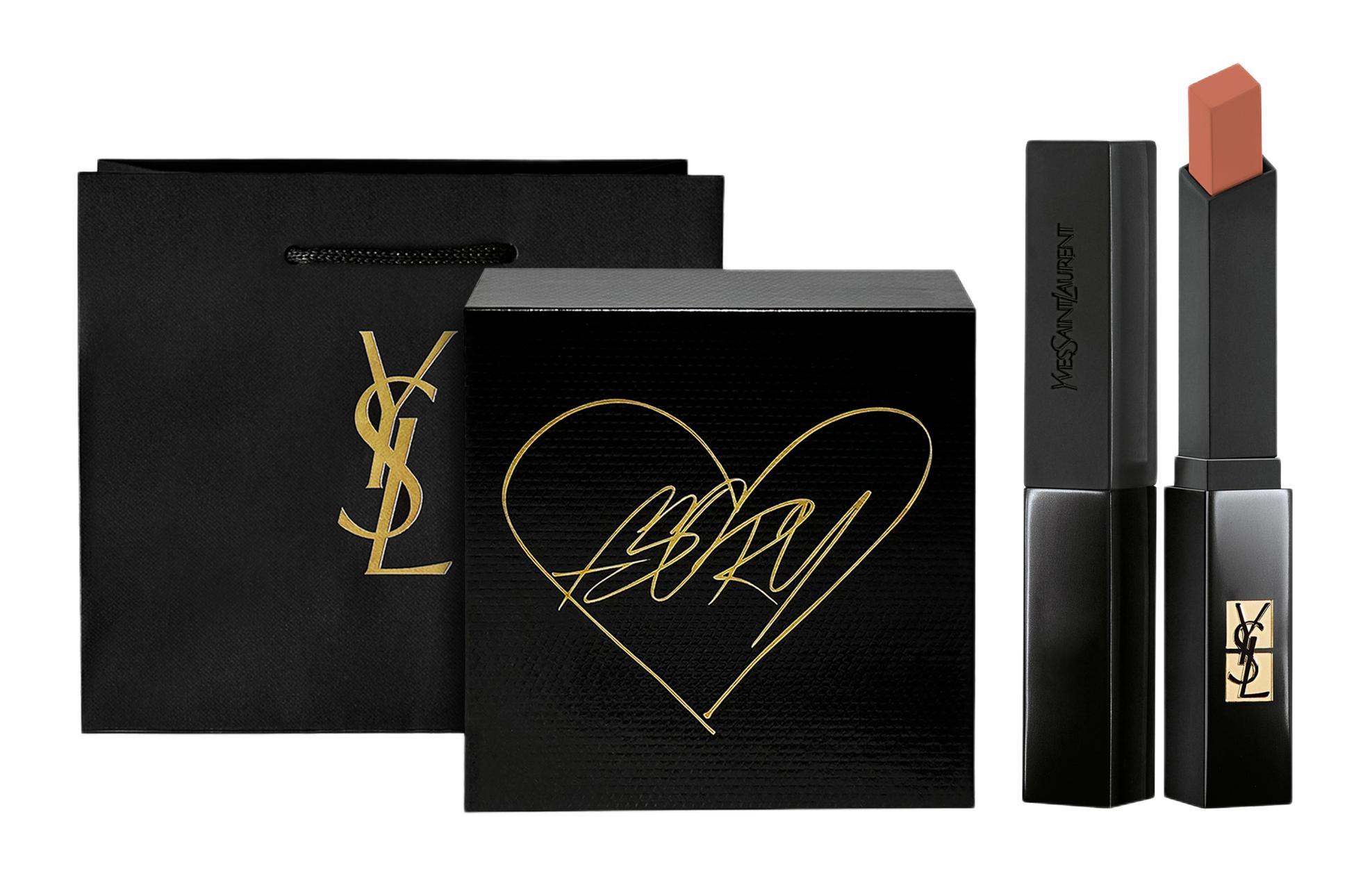 SAINT LAURENT Черный золотой макияж бокс легко растушевываемый велюр для естественного стойкого тона помада+парфюм
SAINT LAURENT Черный золотой макияж бокс легко растушевываемый велюр для естественного стойкого тона помада+парфюм