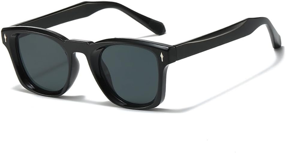 Солнцезащитные очки в стиле ретро с заклепками, квадратной формы, модные женские градиентные оттенки, защита от УФ-излучения UV400, мужские сине-зеленые солнцезащитные очки WNCKSQ, Black Grey
Солнцезащитные очки в стиле ретро с заклепками, квадратной формы, модные женские градиентные оттенки, защита от УФ-излучения UV400, мужские сине-зеленые солнцезащитные очки WNCKSQ, Black Grey