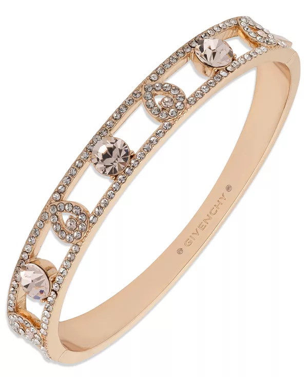 Браслет-Браслет из шелкового стекла и камня золотистого оттенка в форме груши Givenchy, gold
Браслет-Браслет из шелкового стекла и камня золотистого оттенка в форме груши Givenchy, gold