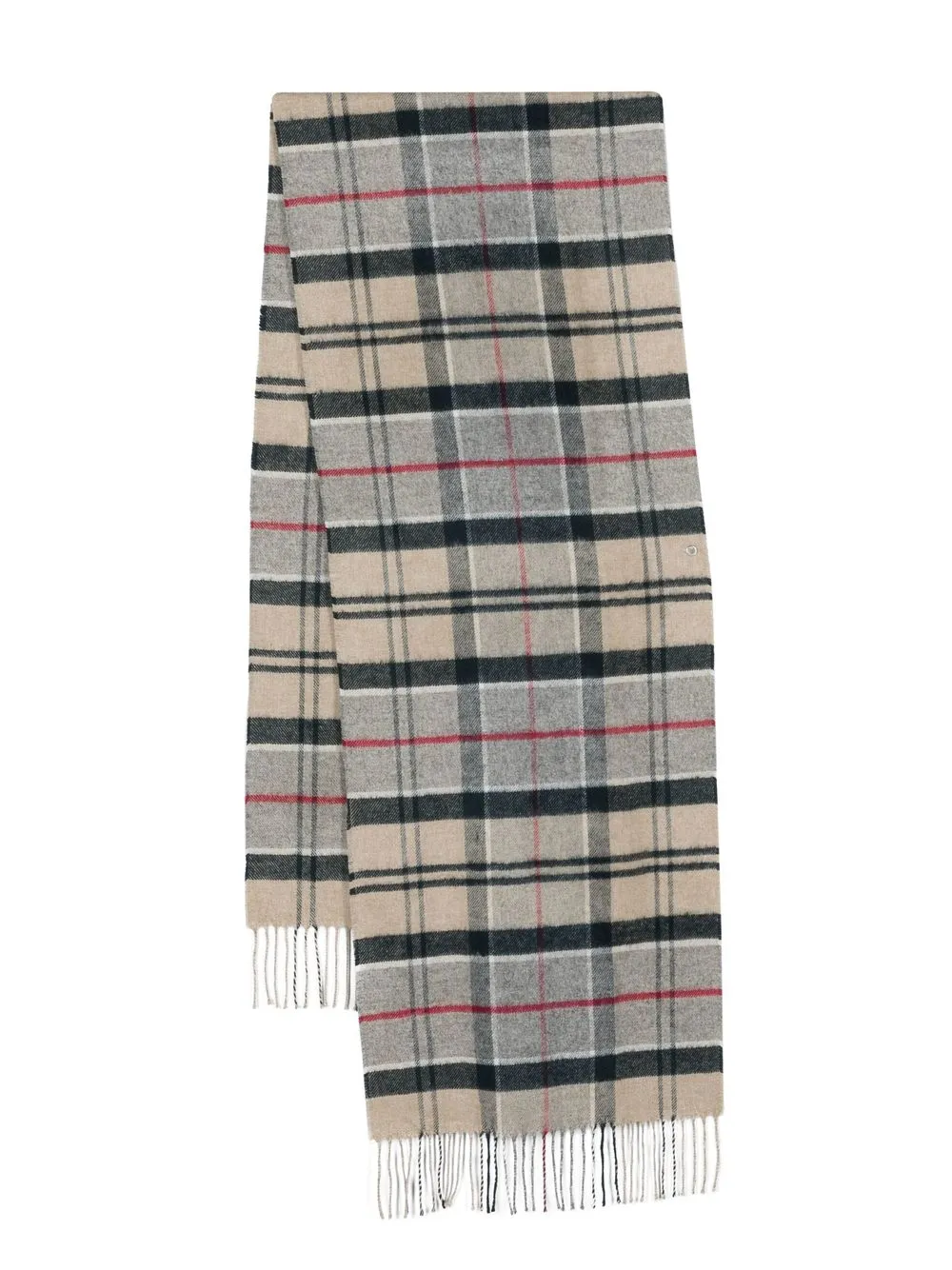 Шарф в клетку тартан Barbour, серый
Шарф в клетку тартан Barbour, серый