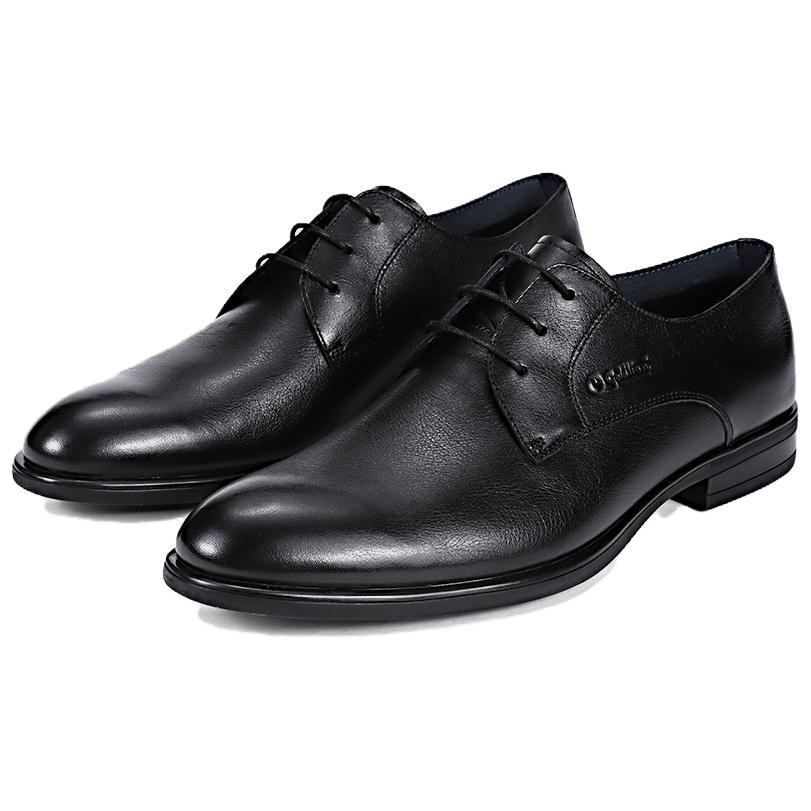 Мужские туфли Голдлайон черные низкие Black-99 
Мужские туфли Голдлайон черные низкие Black-99