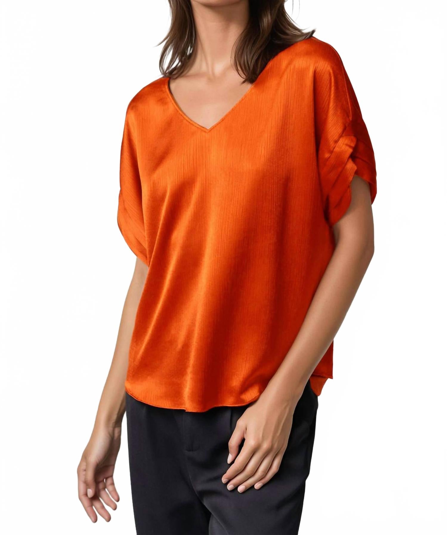 Женская блузка в цвете пряной тыквы Naked zebra, Pumpkin Spice
Женская блузка в цвете пряной тыквы Naked zebra, Pumpkin Spice