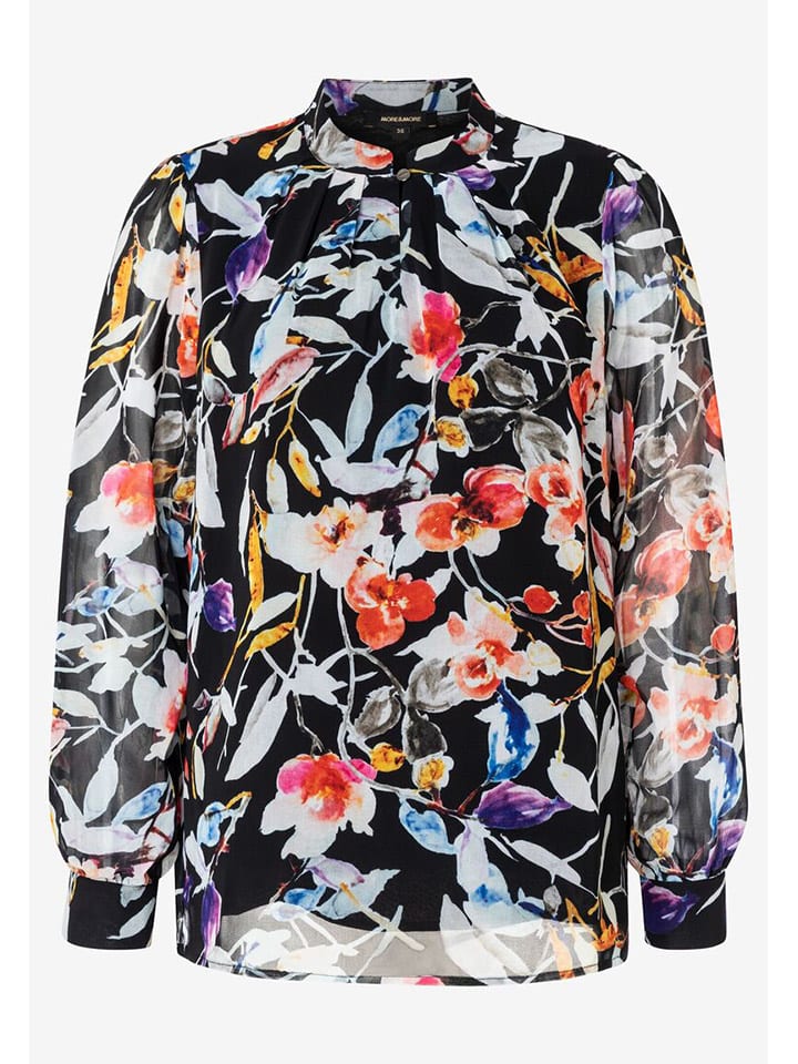 Блузка More & More, цвет schwarz/bunt
Блузка More & More, цвет schwarz/bunt