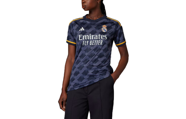 Футболка женская Real Madrid темно-синяя Adidas
Футболка женская Real Madrid темно-синяя Adidas