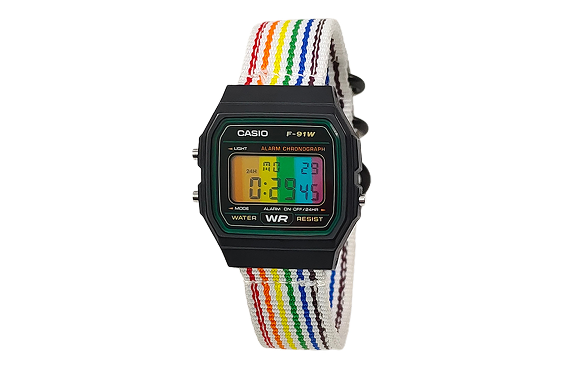 CASIO Мужские часы Retrofit Series с кварцевым механизмом и нейлоновым ремешком, черный циферблат
CASIO Мужские часы Retrofit Series с кварцевым механизмом и нейлоновым ремешком, черный циферблат