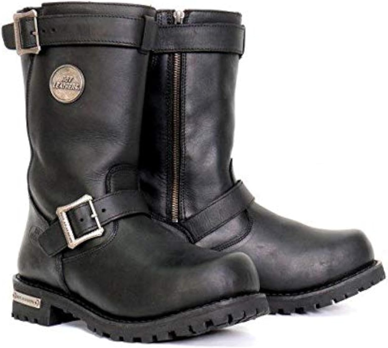 Мужские кожаные сапоги Hot Leathers BTM1005 черного цвета, высокая 25 см модель с круглым носком и подошвой с протектором - размер 14W Hot Leathers
Мужские кожаные сапоги Hot Leathers BTM1005 черного цвета, высокая 25 см модель с круглым носком и подошвой с протектором - размер 14W Hot Leathers