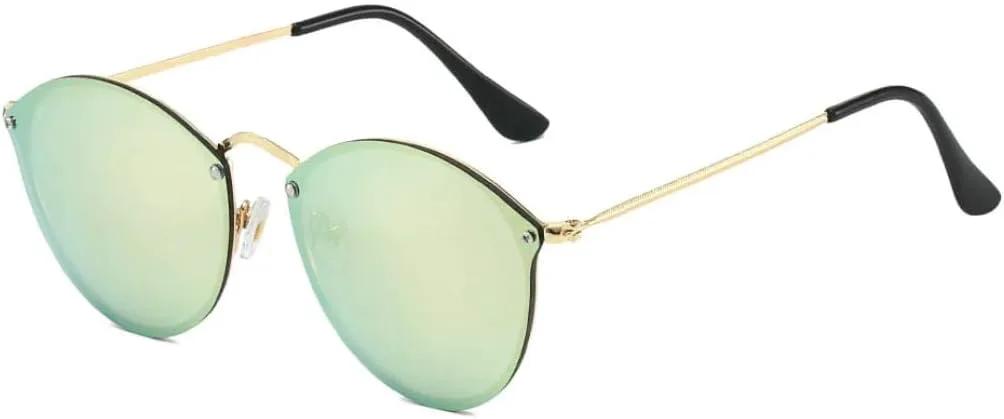 Классические винтажные солнцезащитные очки неправильной формы круглой формы для женщин и мужчин, класса люкс, защита от УФ-излучения UV400 HHZZYVY, Mirror Pink
Классические винтажные солнцезащитные очки неправильной формы круглой формы для женщин и мужчин, класса люкс, защита от УФ-излучения UV400 HHZZYVY, Mirror Pink