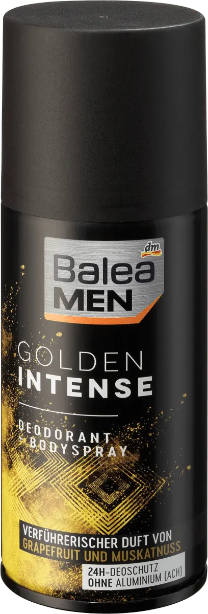 Дезодорант-спрей для тела Golden Intense 150 мл. Balea
Дезодорант-спрей для тела Golden Intense 150 мл. Balea