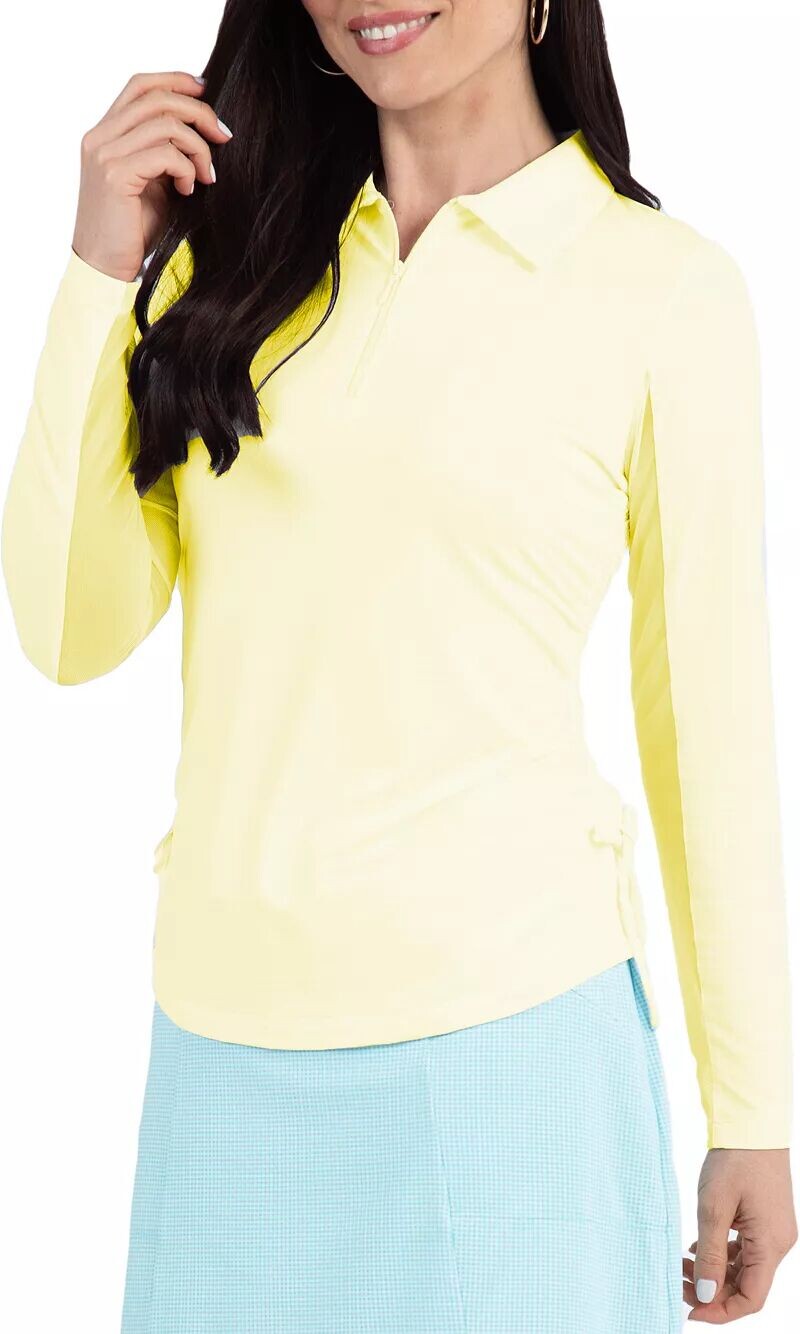 Ibkul Женская рубашка-поло для гольфа с регулируемым шнурком и молнией 1/4
Ibkul Женская рубашка-поло для гольфа с регулируемым шнурком и молнией 1/4