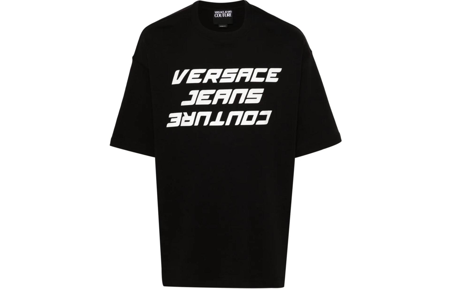 Футболка Cotton с логотипом VERSACE JEANS COUTURE, черный
Футболка Cotton с логотипом VERSACE JEANS COUTURE, черный