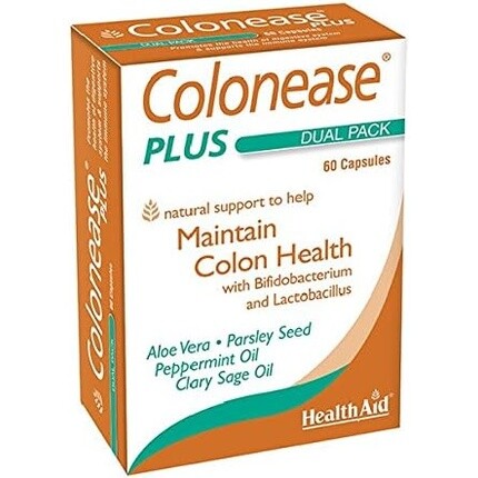 Coloneaseplus 60 капсул, Healthaid
Coloneaseplus 60 капсул, Healthaid