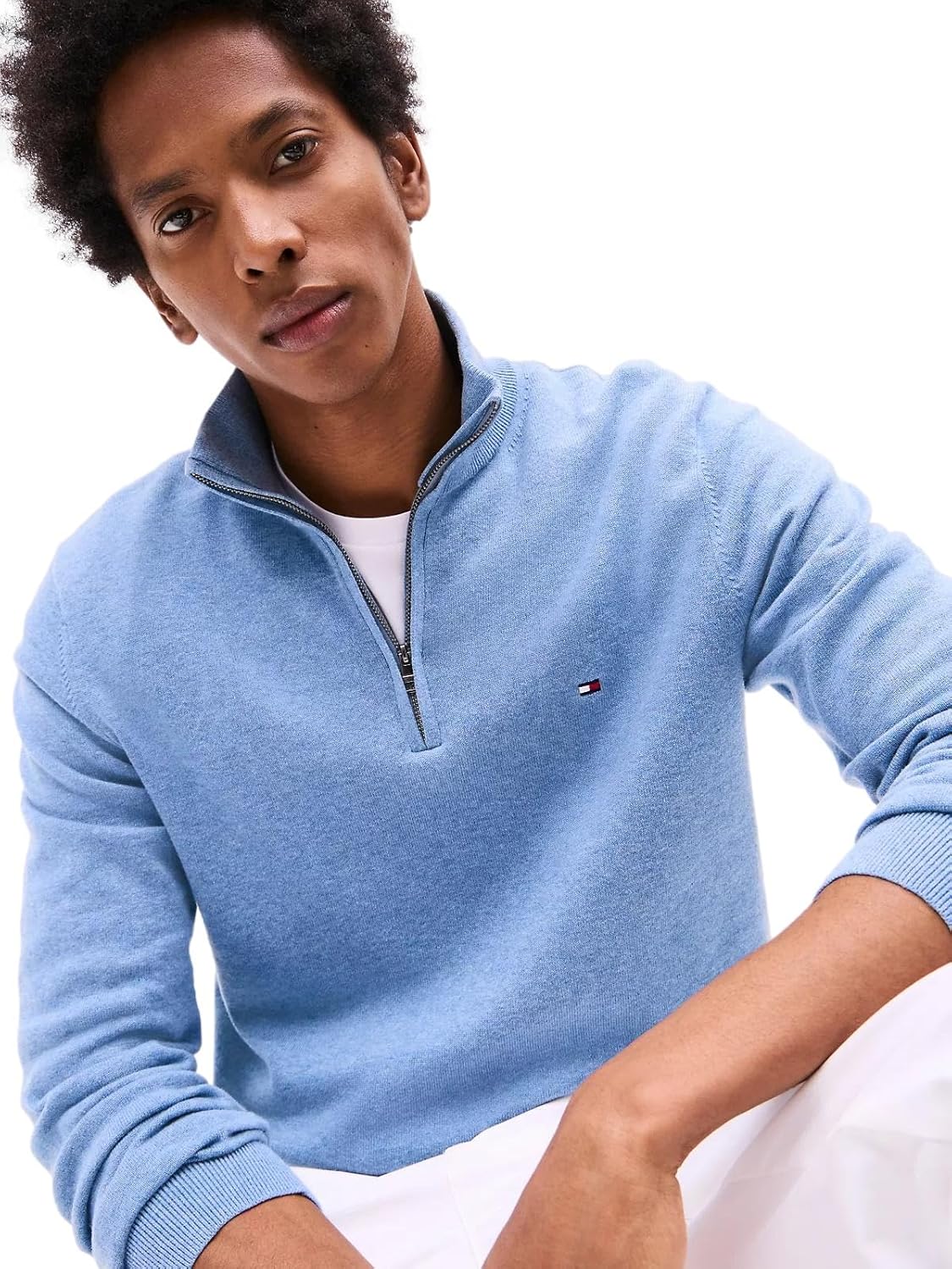 Мужской пуловер Tommy Hilfiger, Blue Heather 400
Мужской пуловер Tommy Hilfiger, Blue Heather 400