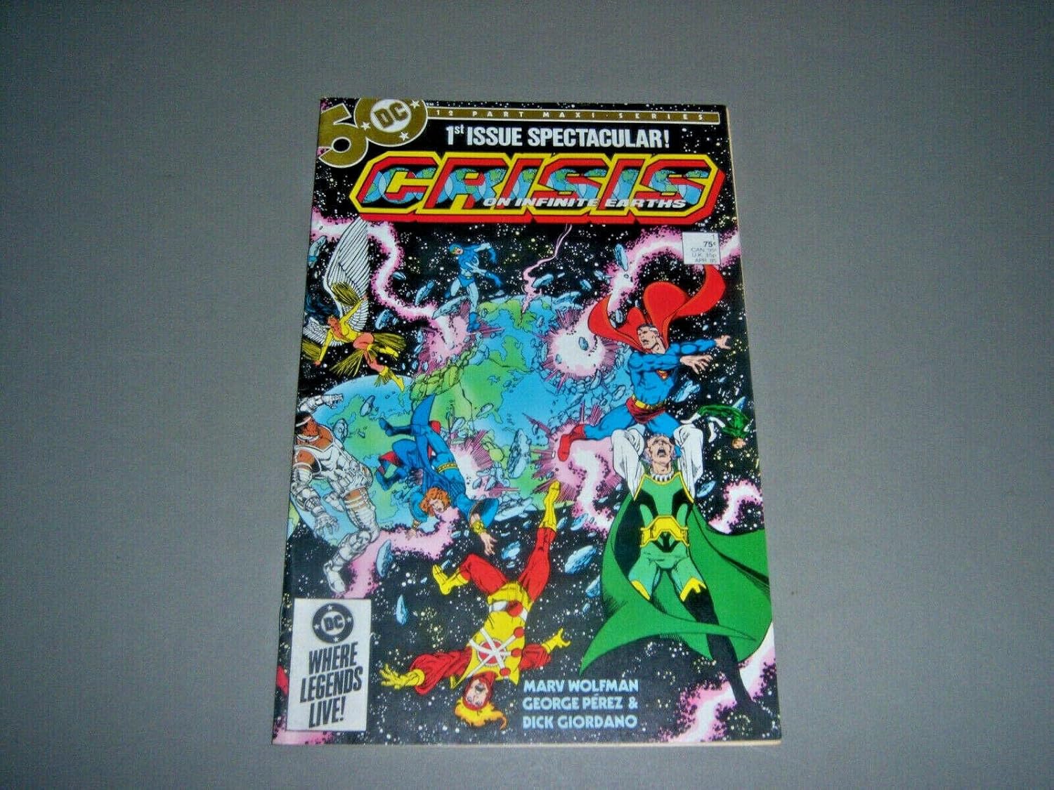 Crisis on Infinite Earths (1985 series) #1 (DC Comics)
Crisis on Infinite Earths (1985 series) #1 (DC Comics)
