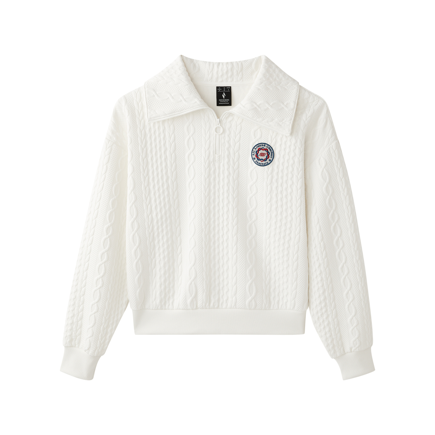 Skechers Новогодняя коллекция Спортивная повседневная толстовка Women's Marshmallow White
Skechers Новогодняя коллекция Спортивная повседневная толстовка Women's Marshmallow White