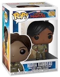 Funko POP! Марвел, коллекционная фигурка, Капитан Марвел, Мария Рамбо 
Funko POP! Марвел, коллекционная фигурка, Капитан Марвел, Мария Рамбо
