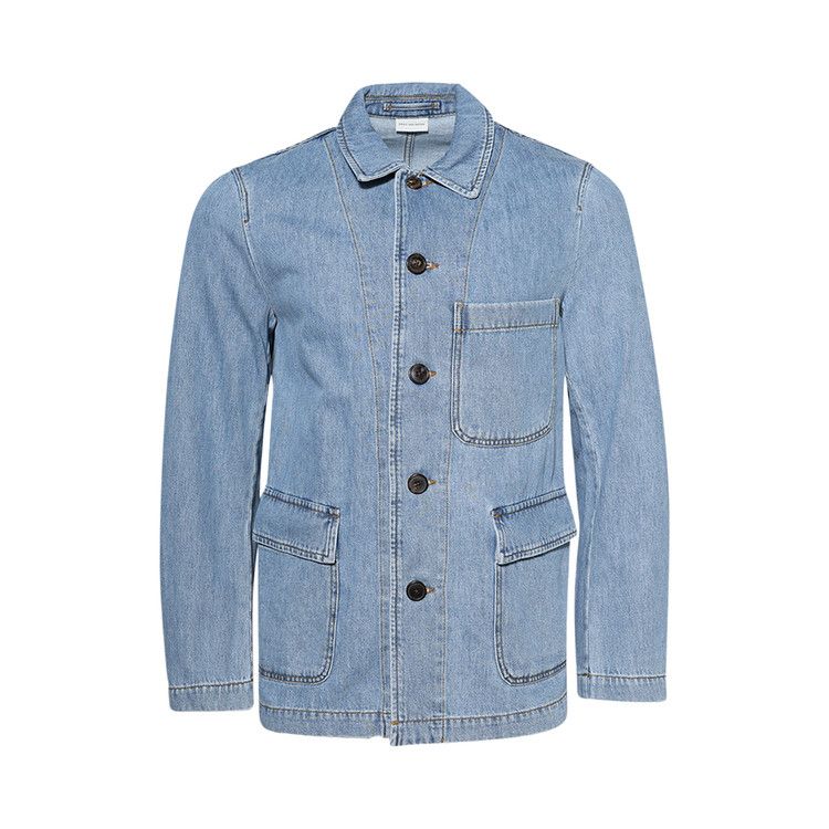 Куртка Dries Van Noten Unconstructed Workwear Blazer, Light Blue
Куртка Dries Van Noten Unconstructed Workwear Blazer, Light Blue