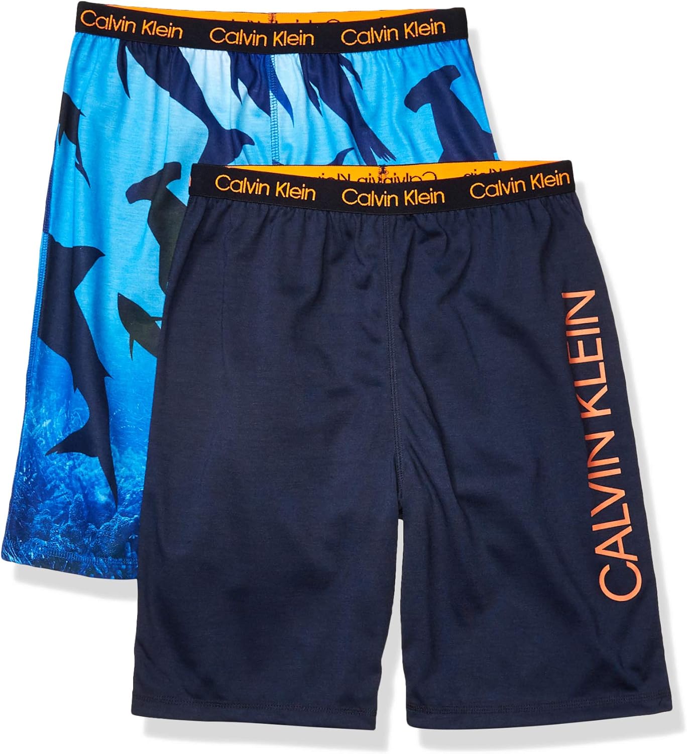 Пижамные шорты Calvin Klein для мальчиков, 2 шт., Sharks/Black
Пижамные шорты Calvin Klein для мальчиков, 2 шт., Sharks/Black