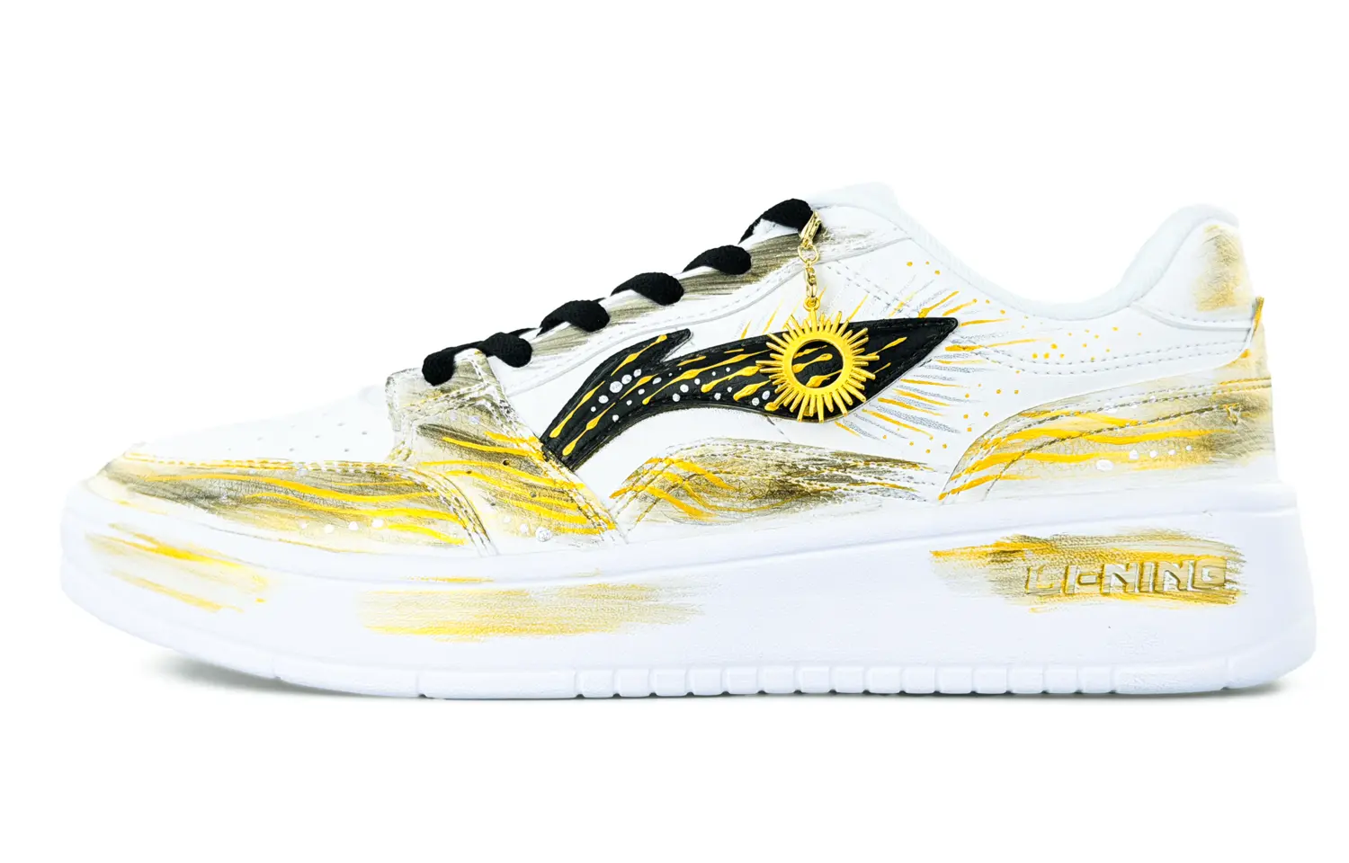 Li-Ning Li Ning Sycee Абразивостойкие Легкие Противоскользящие Кроссовки Low Top для мужчин Black Gold
Li-Ning Li Ning Sycee Абразивостойкие Легкие Противоскользящие Кроссовки Low Top для мужчин Black Gold