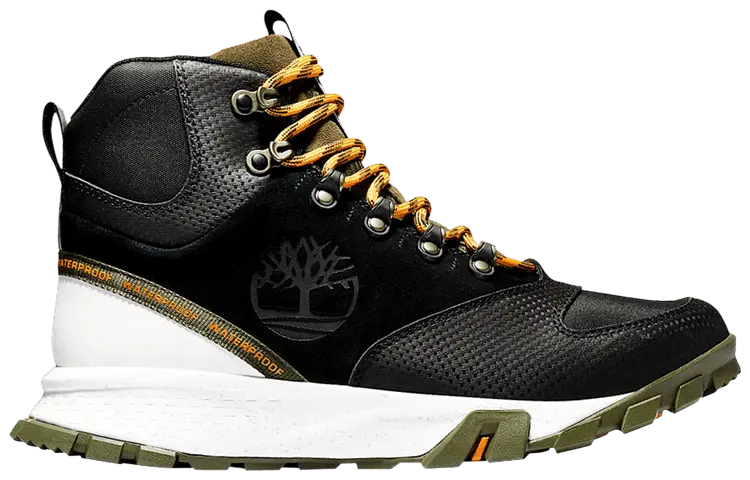 Кроссовки Timberland Garrison Trail Mid Hiker Waterproof 'Black Olive', черный
Кроссовки Timberland Garrison Trail Mid Hiker Waterproof 'Black Olive', черный