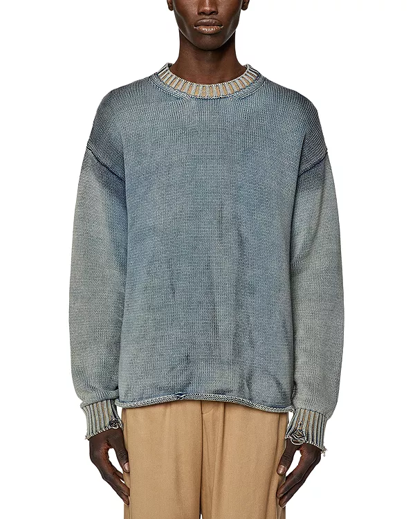 Свитер Delos с эффектом потертости и эффектом потертости Diesel, синий
Свитер Delos с эффектом потертости и эффектом потертости Diesel, синий