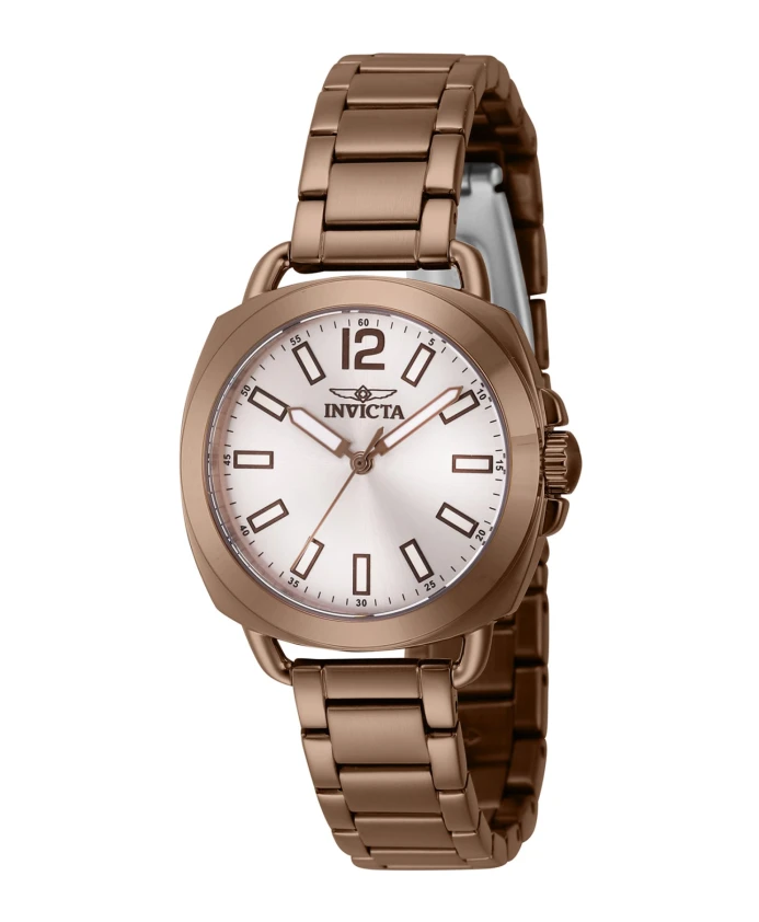 Женские кварцевые часы Wildflower - серебряный циферблат Invicta Watches, коричневый
Женские кварцевые часы Wildflower - серебряный циферблат Invicta Watches, коричневый
