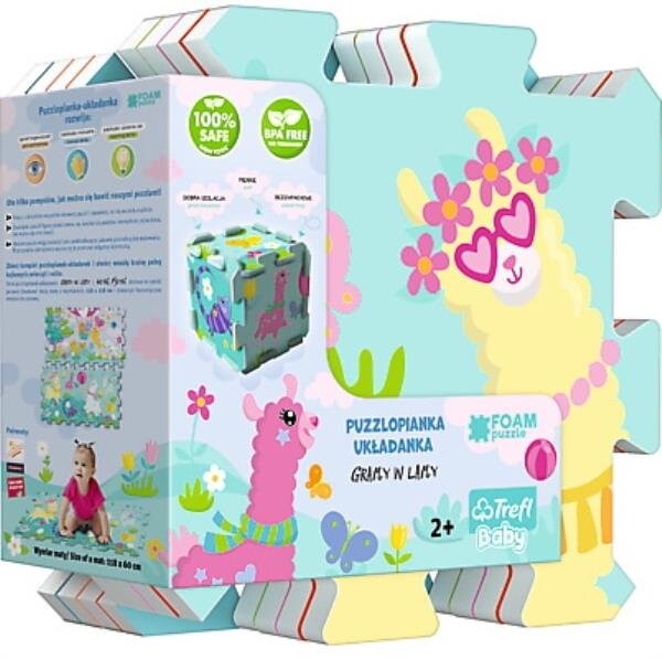 Пазл из пенопласта We Play Llama, 12 шт. Trefl
Пазл из пенопласта We Play Llama, 12 шт. Trefl