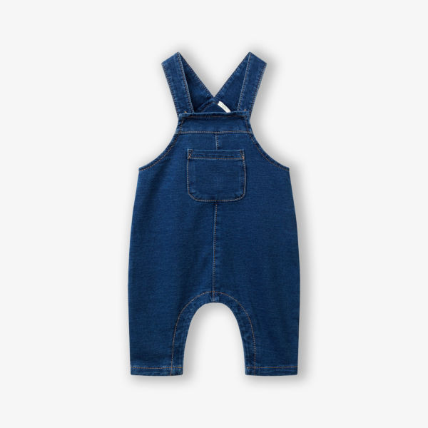 Комбинезон джинсовый Benetton с накладными карманами, синий
Комбинезон джинсовый Benetton с накладными карманами, синий