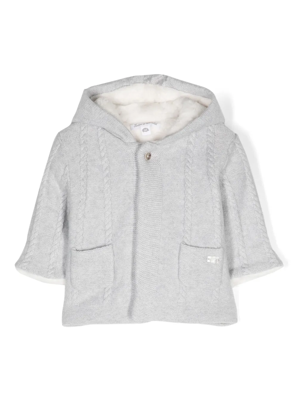 Куртка фактурной вязки Tartine Et Chocolat, серый
Куртка фактурной вязки Tartine Et Chocolat, серый