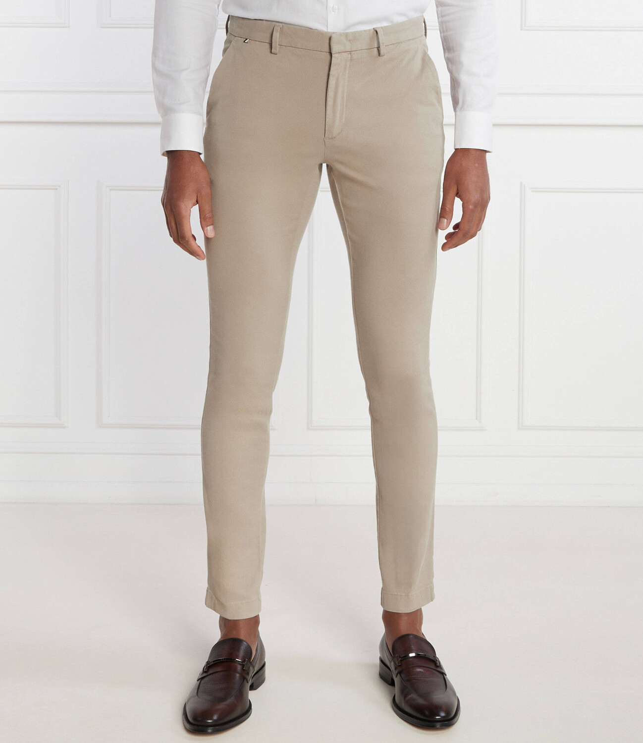 Брюки BOSS BLACK chino Kaito1 Slim Fit stretch, бежевый
Брюки BOSS BLACK chino Kaito1 Slim Fit stretch, бежевый