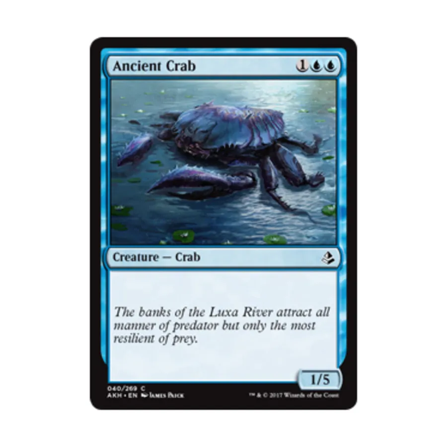 CCG Древний краб (клавиша C), MTG - Amonkhet
CCG Древний краб (клавиша C), MTG - Amonkhet
