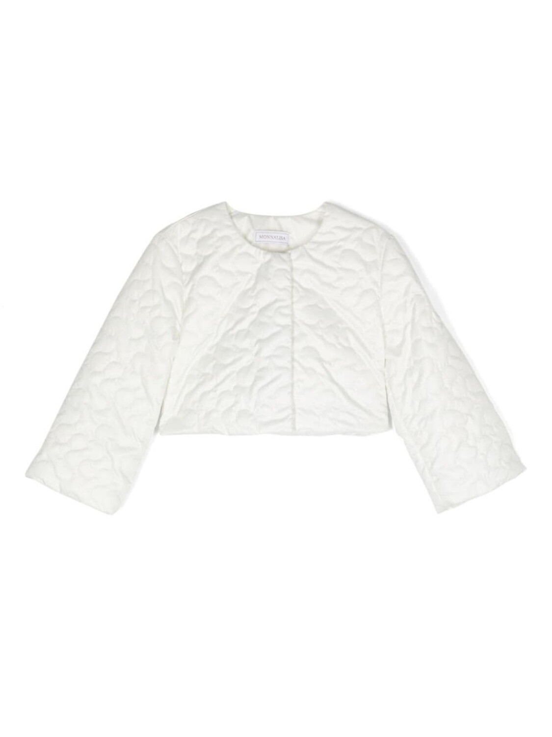 Monnalisa стеганая куртка с нашивкой-логотипом, белый
Monnalisa стеганая куртка с нашивкой-логотипом, белый