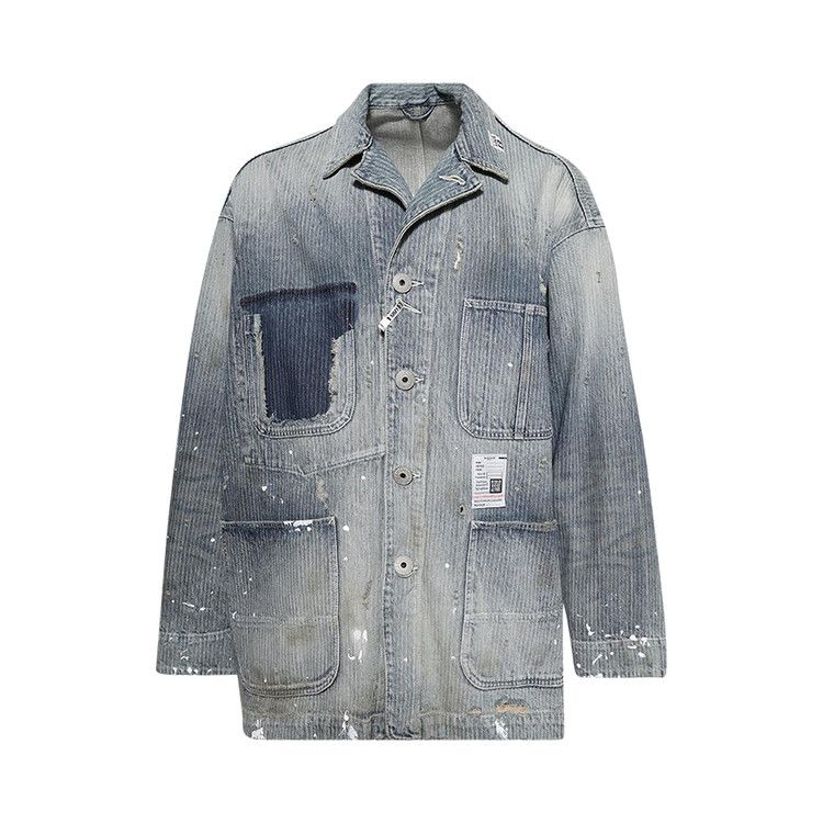 Куртка Maison Mihara Yasuhiro Aged Chore Jacket, Indigo
Куртка Maison Mihara Yasuhiro Aged Chore Jacket, Indigo
