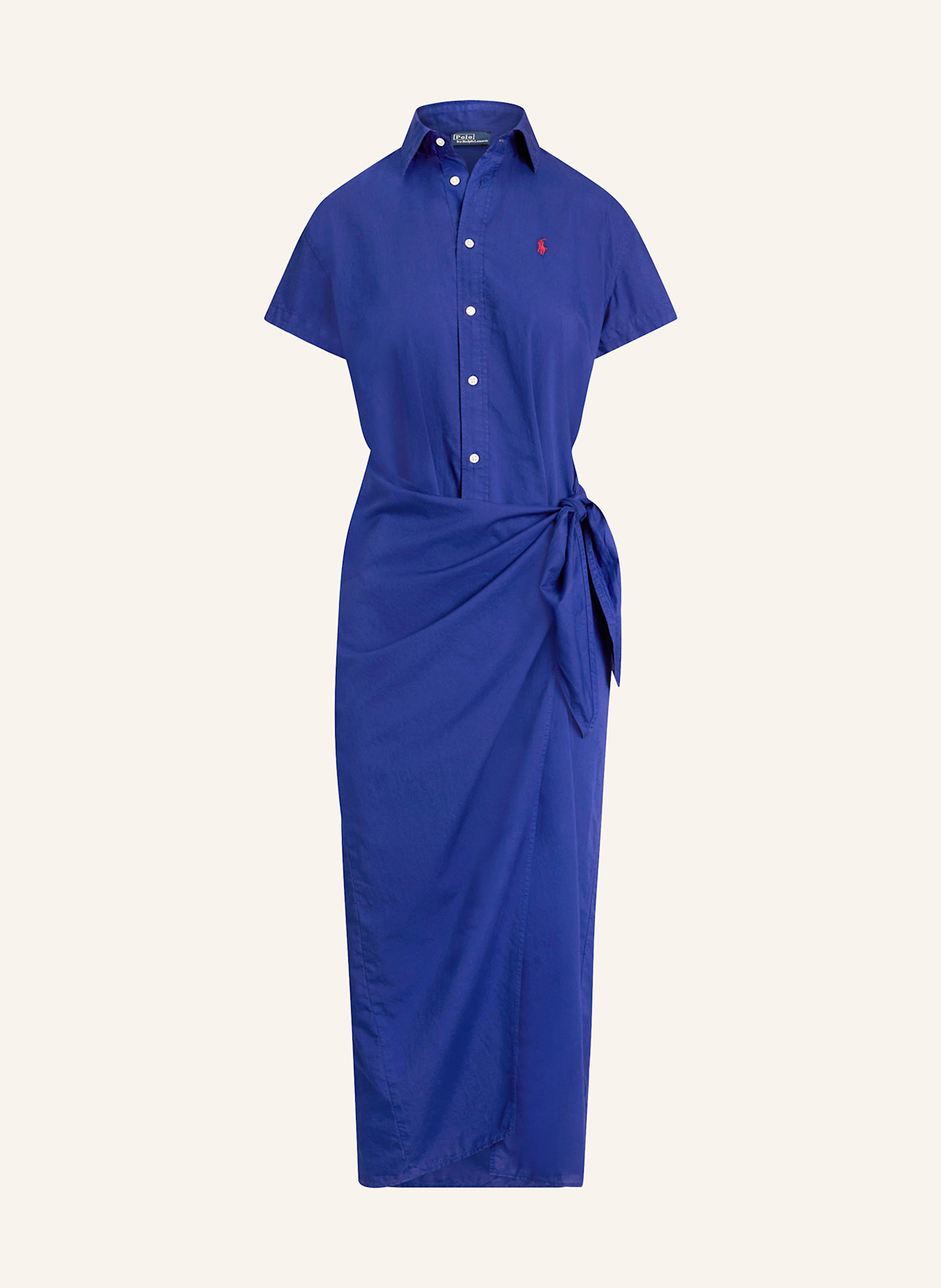 Платье-Рубашка с запахом Polo Ralph Lauren, синий
Платье-Рубашка с запахом Polo Ralph Lauren, синий