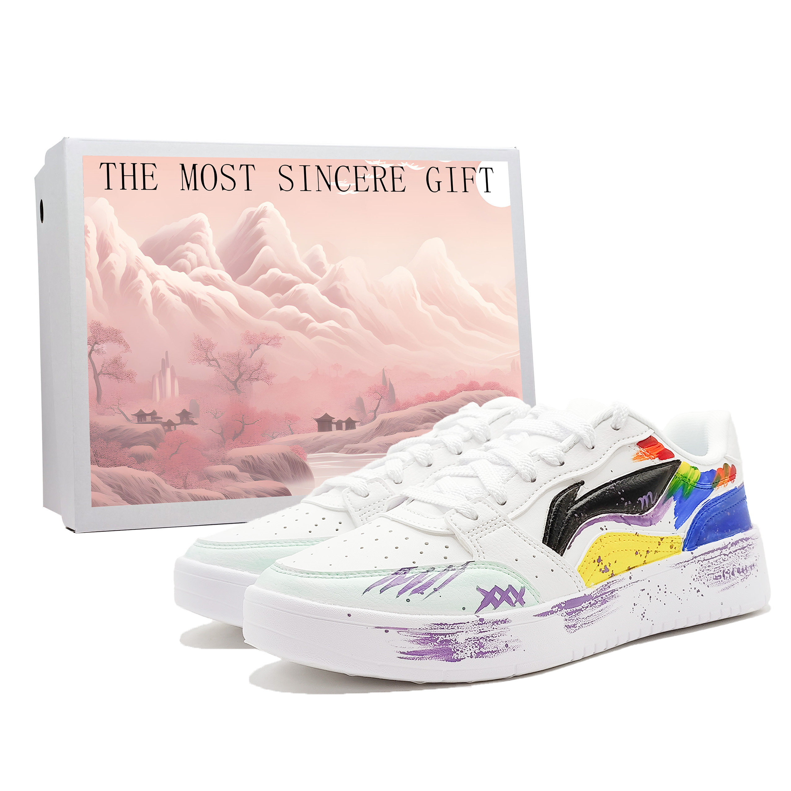 LINING Кроссовки для скейтбординга Acer Truncatum, противоскользящие и износостойкие, увеличивающие рост, низкие, мужские, белые
LINING Кроссовки для скейтбординга Acer Truncatum, противоскользящие и износостойкие, увеличивающие рост, низкие, мужские, белые