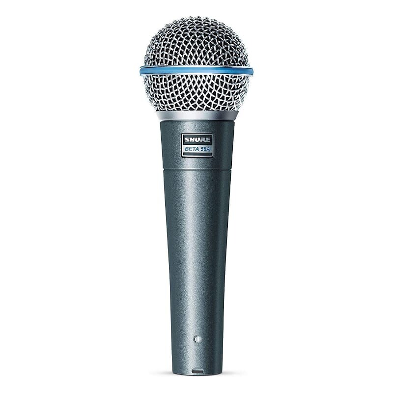 Динамический микрофон Shure BETA 58A Handheld Supercardioid Dynamic Microphone
Динамический микрофон Shure BETA 58A Handheld Supercardioid Dynamic Microphone