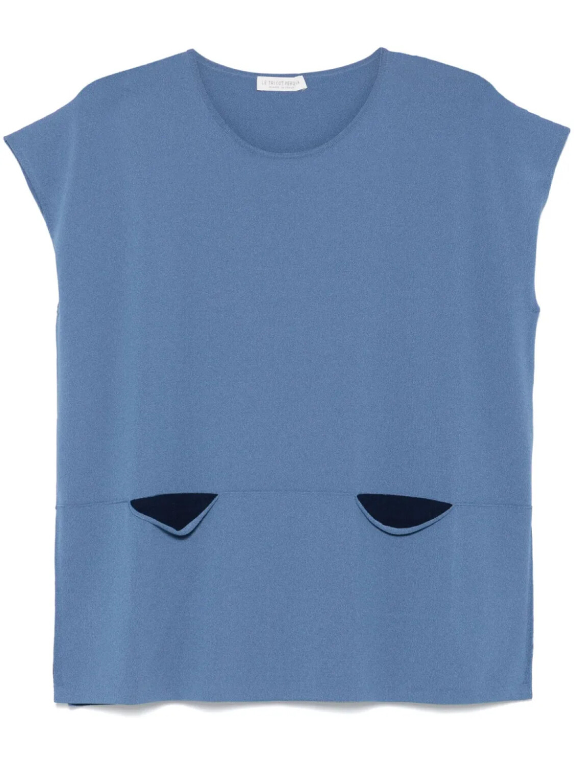 Топ с короткими рукавами Le Tricot Perugia, синий
Топ с короткими рукавами Le Tricot Perugia, синий