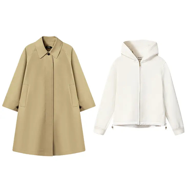 Изумрудное тренчкот Women's FILA, хаки
Изумрудное тренчкот Women's FILA, хаки