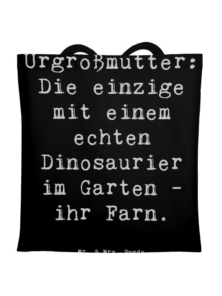 Сумка для переноски Mr & Mrs Panda Urgroßmutter Farn, черный
Сумка для переноски Mr & Mrs Panda Urgroßmutter Farn, черный