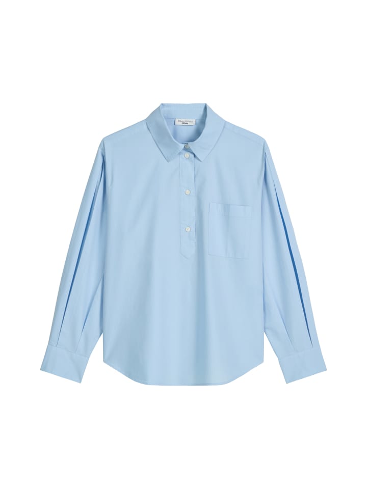 Marc O'Polo DENIM Свободная блузка в стиле поло цвета «Синие сумерки»
Marc O'Polo DENIM Свободная блузка в стиле поло цвета «Синие сумерки»