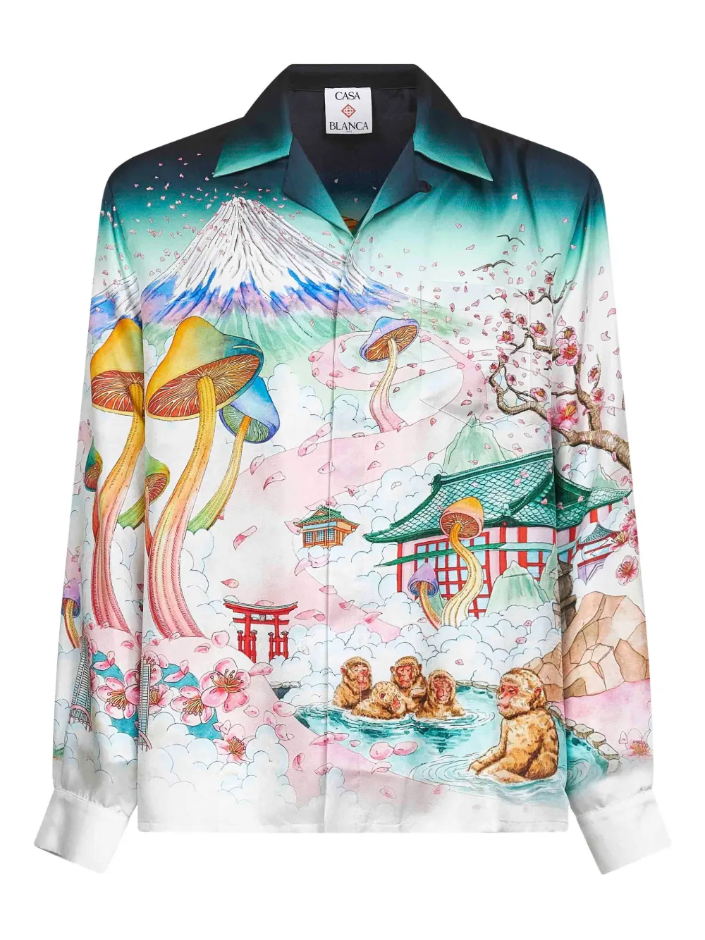 Рубашка с цветами CASABLANCA, белый
Рубашка с цветами CASABLANCA, белый