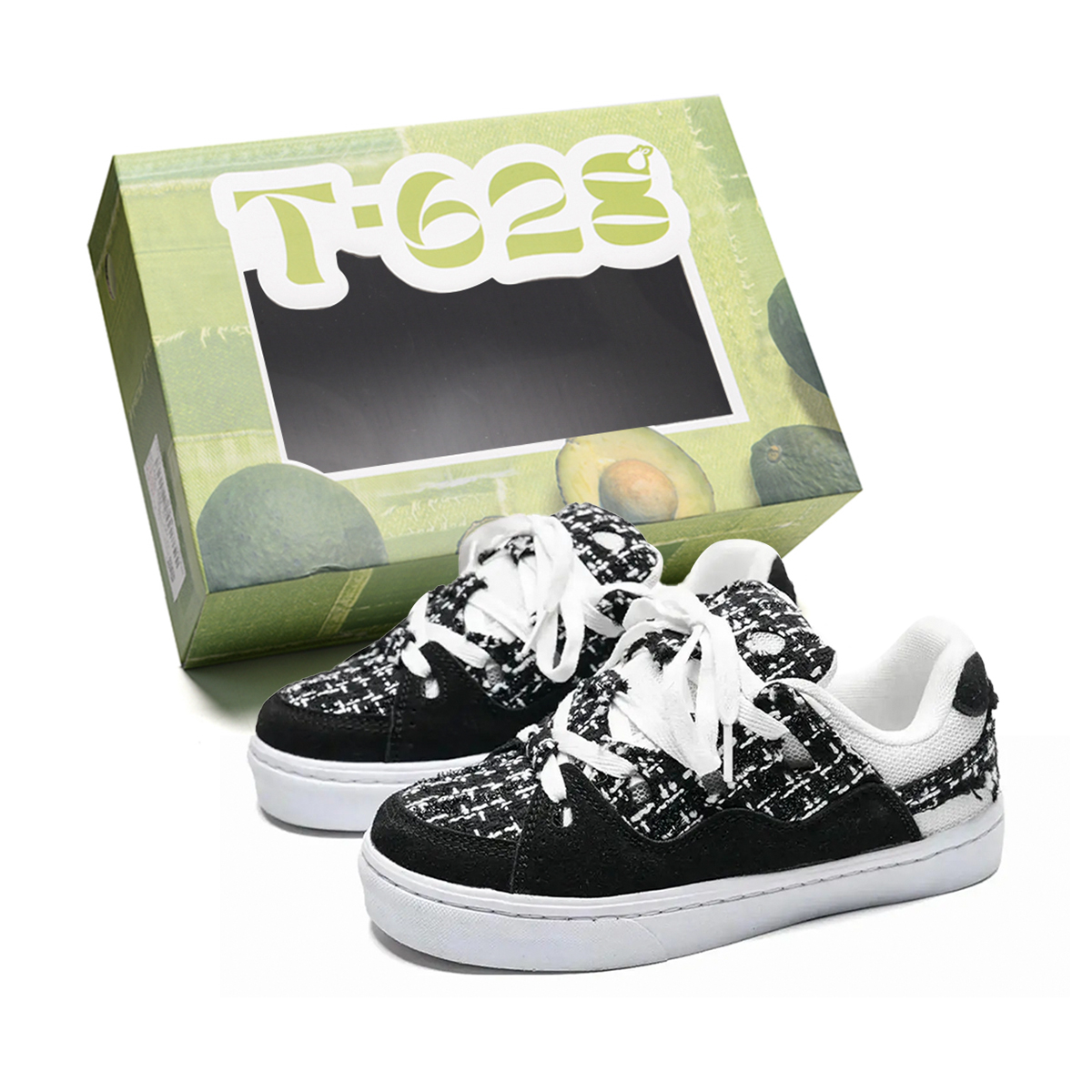 T628 Пуховики устойчивые к истиранию легкие нескользящие низкие кеды для скейтборда унисекс в стиле Chanel черные, цвет Chanel-Inspired Black
T628 Пуховики устойчивые к истиранию легкие нескользящие низкие кеды для скейтборда унисекс в стиле Chanel черные, цвет Chanel-Inspired Black