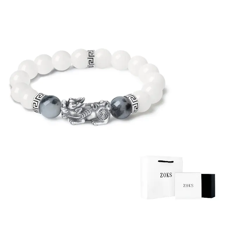 ZOKS Браслеты из белого нефрита Бодхи для мужчин
ZOKS Браслеты из белого нефрита Бодхи для мужчин