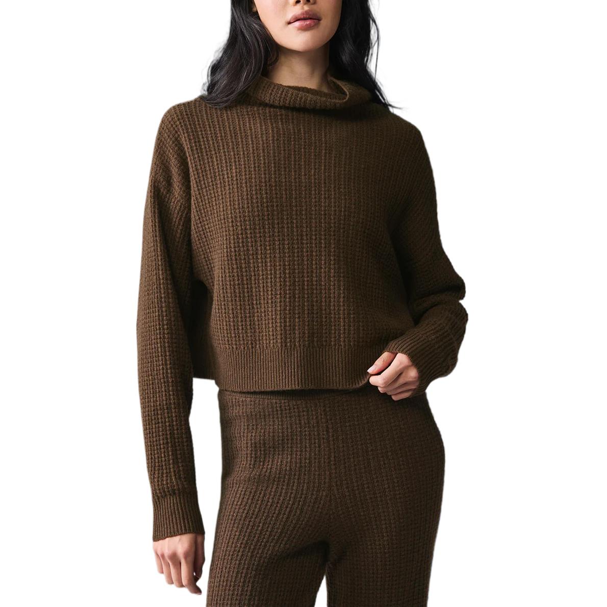 Кашемировый плюшевый вафельный водолазный пуловер кашемировый свитер women's Alo Yoga, Coffee/Espresso
Кашемировый плюшевый вафельный водолазный пуловер кашемировый свитер women's Alo Yoga, Coffee/Espresso