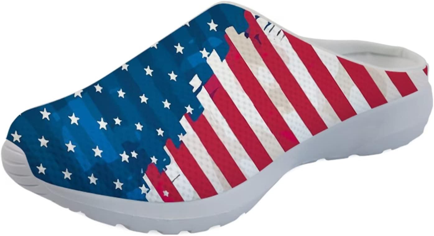 Женские слипоны-мюли Forchrinse с милым Санта-Клаусом, мужские садовые сабо, сетчатые прогулочные туфли для повседневной носки, работы и спортзала, American Flag
Женские слипоны-мюли Forchrinse с милым Санта-Клаусом, мужские садовые сабо, сетчатые прогулочные туфли для повседневной носки, работы и спортзала, American Flag