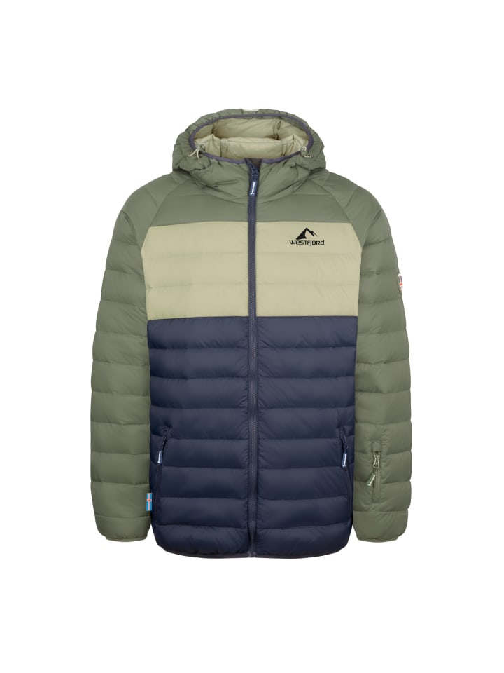 Пуховик Snaefell оливкового цвета Westfjord
Пуховик Snaefell оливкового цвета Westfjord