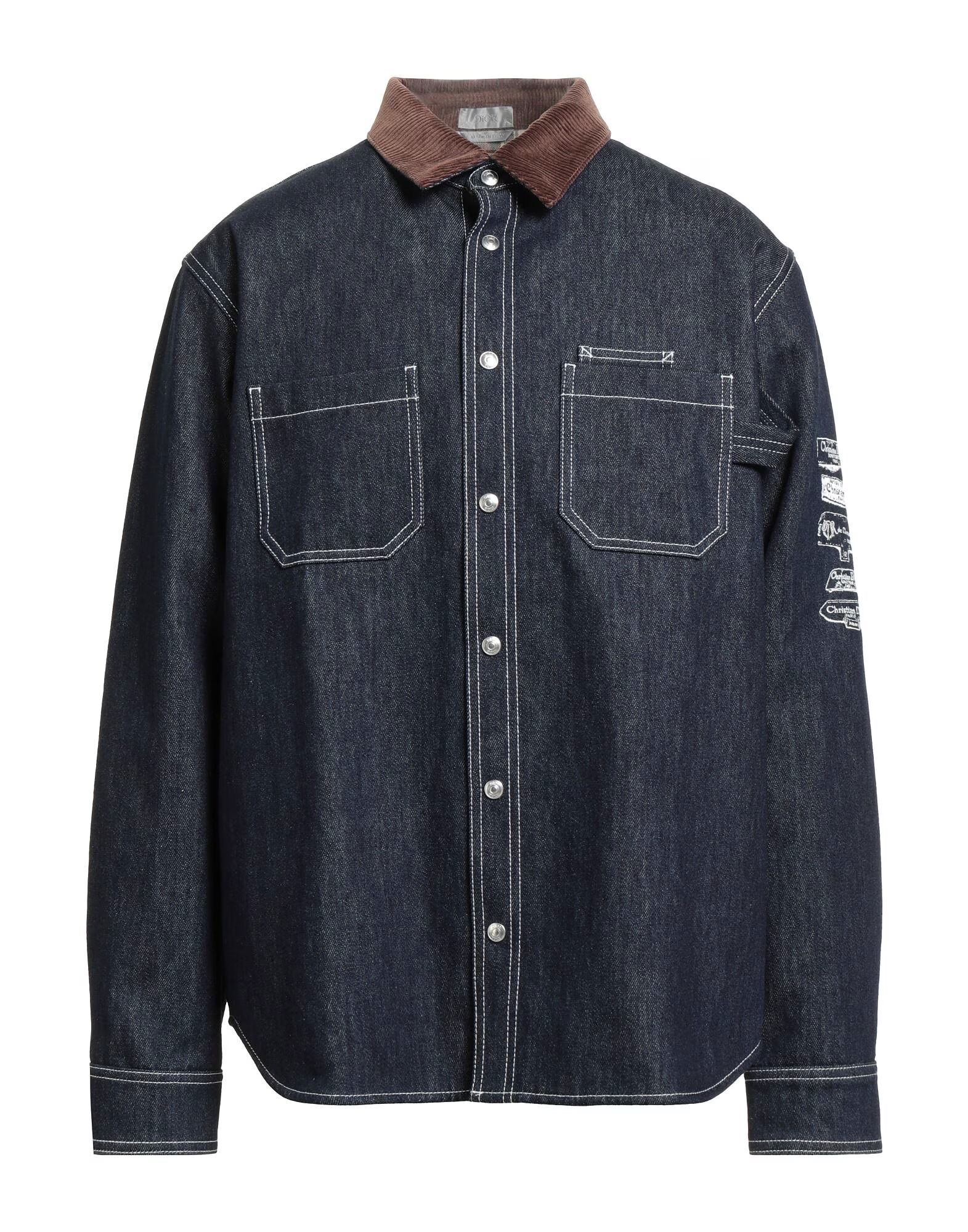 Джинсовая рубашка Dior, синий
Джинсовая рубашка Dior, синий
