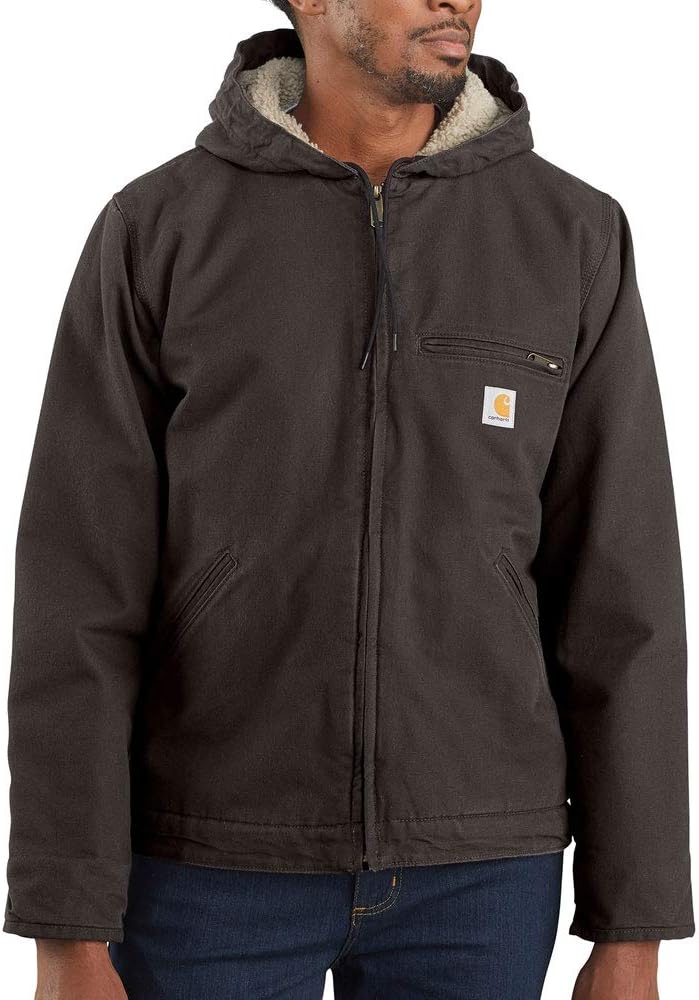 Куртка Carhartt мужская, свободного кроя, из постиранной утки, с подкладкой из шерпы, Dark Brown
Куртка Carhartt мужская, свободного кроя, из постиранной утки, с подкладкой из шерпы, Dark Brown